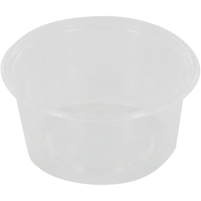 Klíka - Bak | PP | 80ml | Ø70,3mm | vaso de plástico | 35 mm | transparente | 1000 piezas