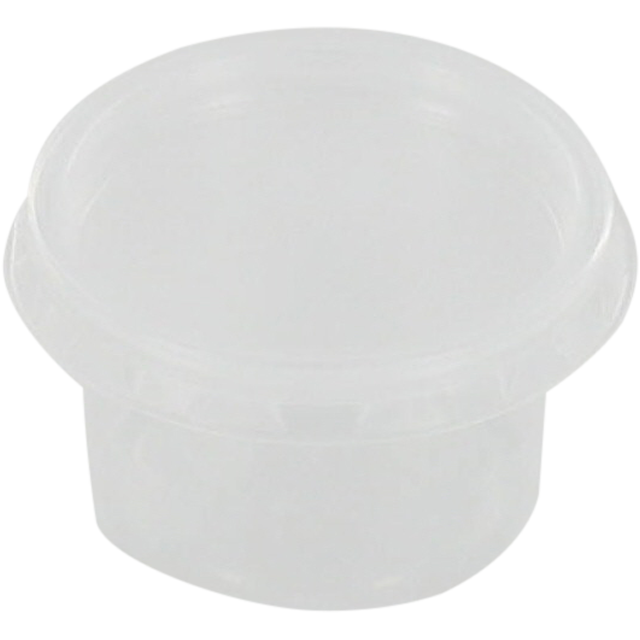 Klika - Bak | PP | 30ml| Ø46mm | incl. Coperchio | bicchiere di plastica | 38 mm | trasparente | 500 pezzi