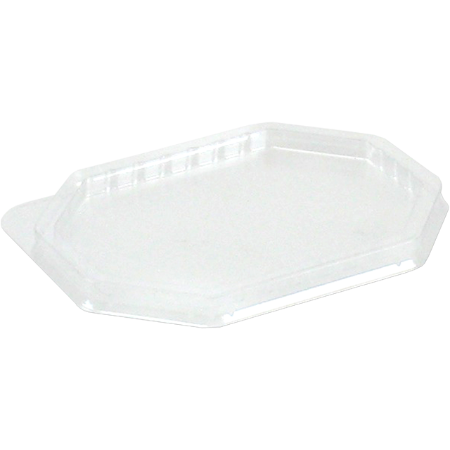 Klika - Couvercle | PET recyclé | 8 faces | 125x95x transparent | 1000 pièces