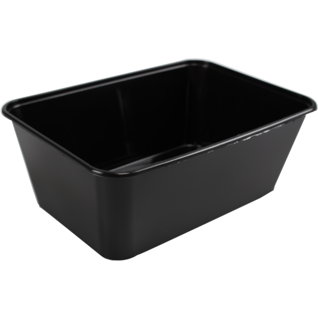 Klika - Bak | PP | 1000ml | 172x120x60mm | black | 500 pieces