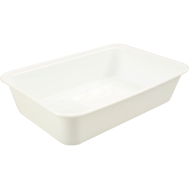Klika - Bak | PP | 500ml | spuitgiet | 172x120x35mm | wit | 500 stuks
