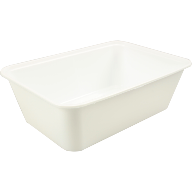Klíka - Bak | PP | 750ml | moldeo por inyección | 172x120x55mm | blanco | 500 piezas