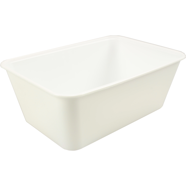 Klíka - Bak | PP | 1000ml | moldeo por inyección | 172x120x60mm | blanco | 500 piezas