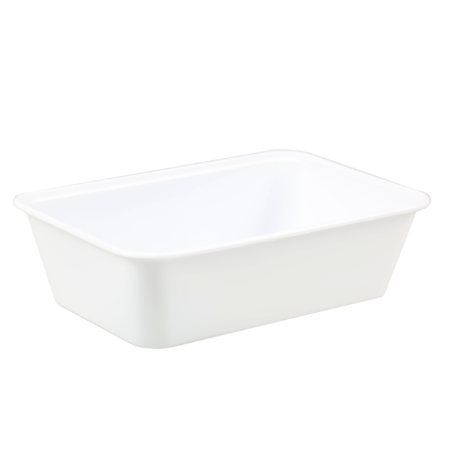 Klika - Bak | PP | 650ml | spuitgiet | 172x120x50mm | wit | 500 stuks