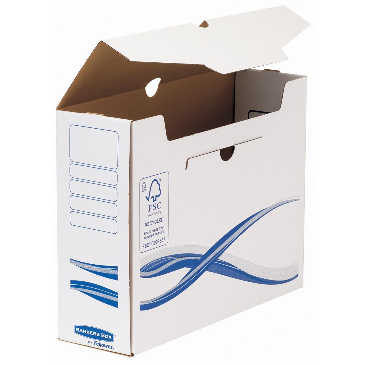 Bankers Box - Basic, boîte d'archives de transfert, ft A4+, dos 10 cm
