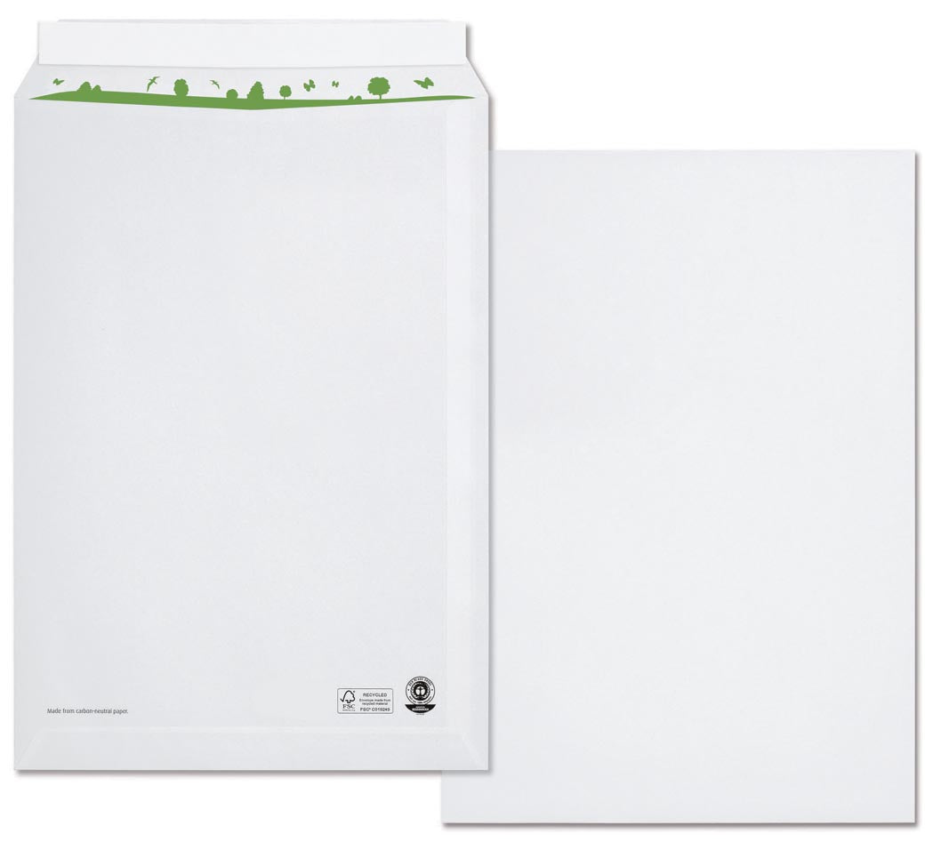 BeECO - Bong deed envelopes, ft 229 x 324 mm (C4), without window, box of 250 pieces