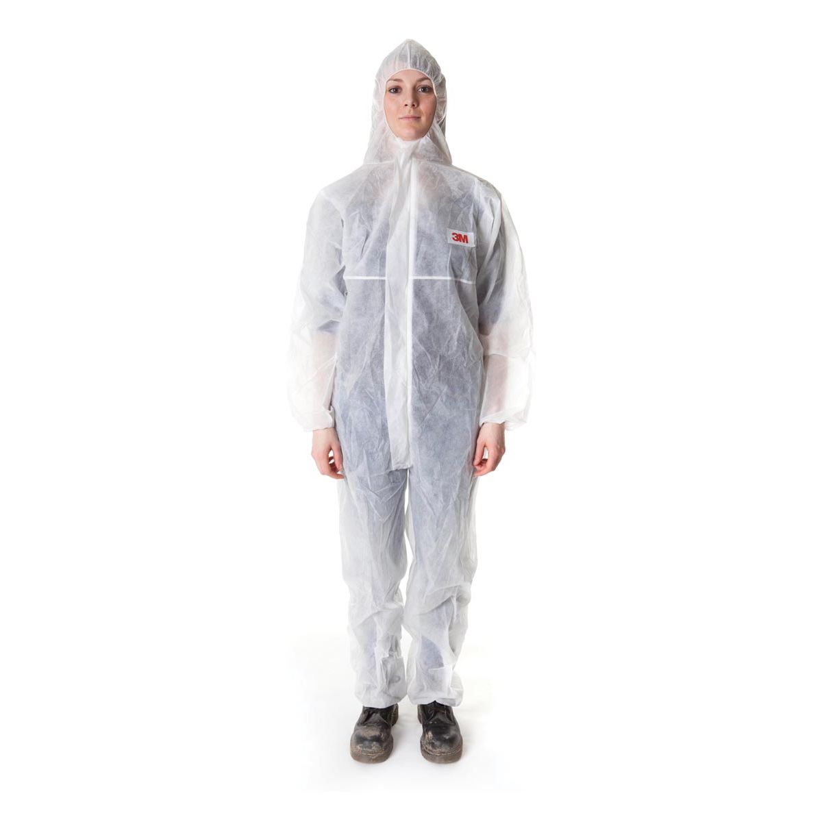 3M - protective coverall, white, large