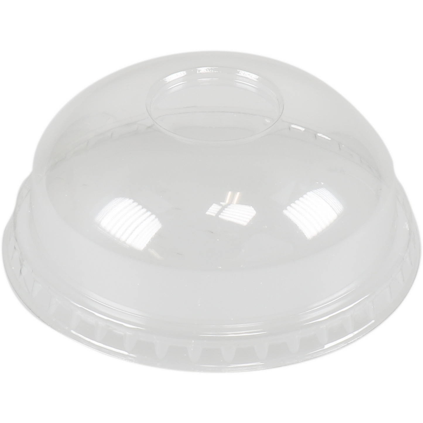 Klika - Deksel | sapbeker | Gerecycled PET | dome | zonder gat | Ø95mm | transparant | 800 stuks