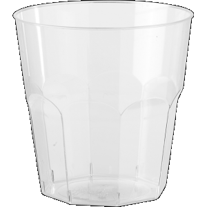 Timmers - Brasserie glas wijnglas plastic 160cc / 200cc 50 stuks