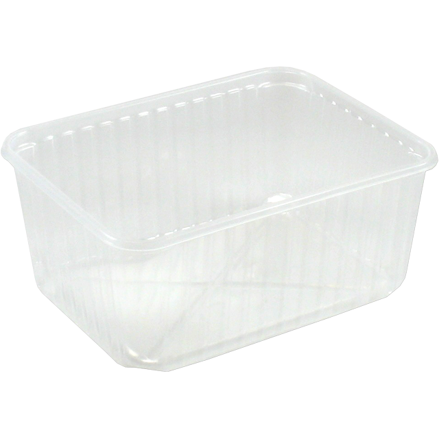 Klíka - Bak | PP | 1500ml | caja de kilos | 180x135x82mm | transparente | 400 piezas