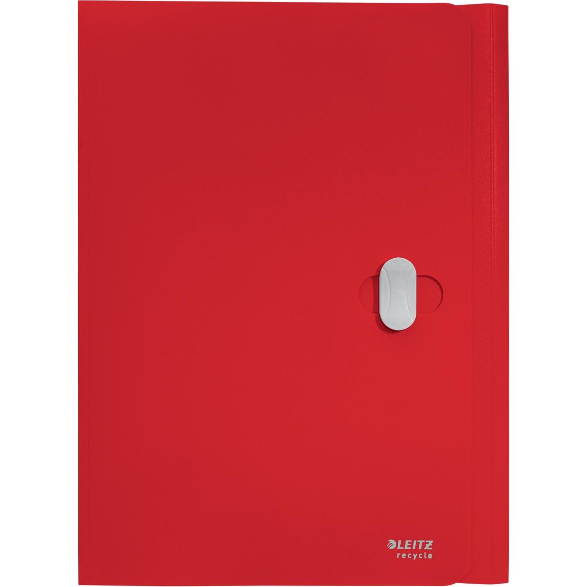 Leitz - Recycle klepmap, uit PP, ft A4, rood