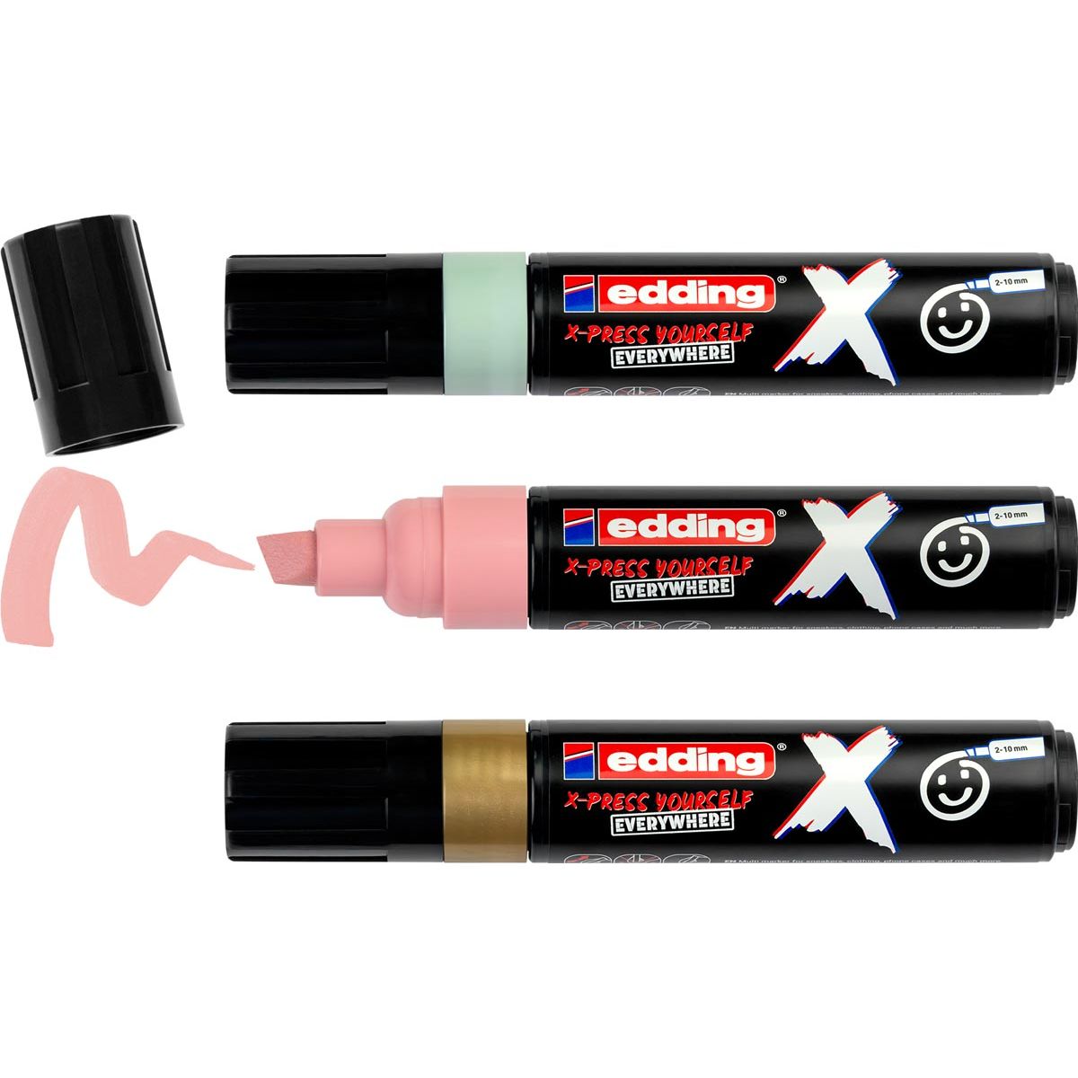Edding - multimarker 6900 X, pastel, set van 3 stuks