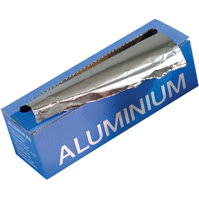 Klika - Folie | aluminiumfolie | Aluminium | 30cm | 250m | 11my | zilver | 6 stuks