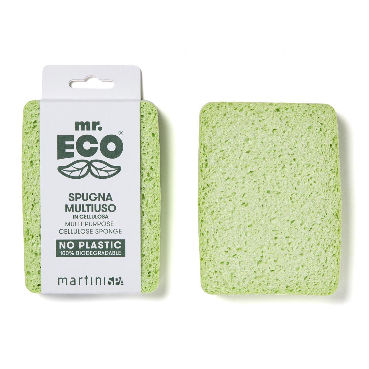 Mr. Eco - sponge ft 12.5 x 10 x 2 cm, made of vegetable cellulose