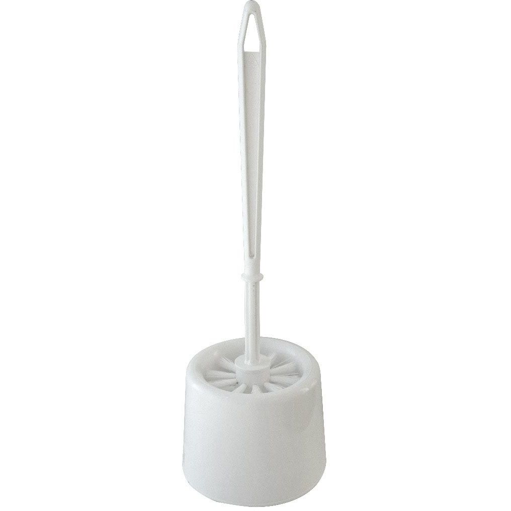 Aqualine - toiletborstel, laag model, wit
