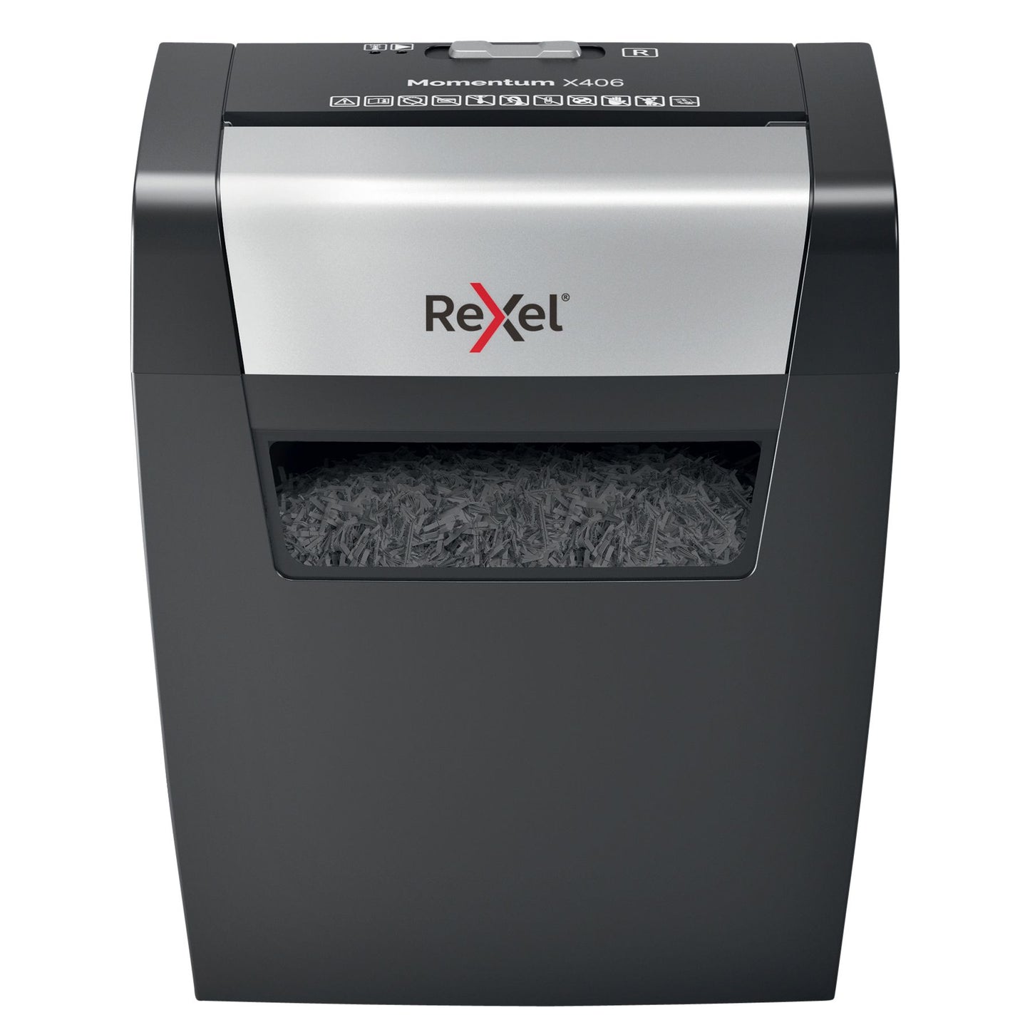 Rexel - Trituradora de papel Momentum X406 chips 4x28mm