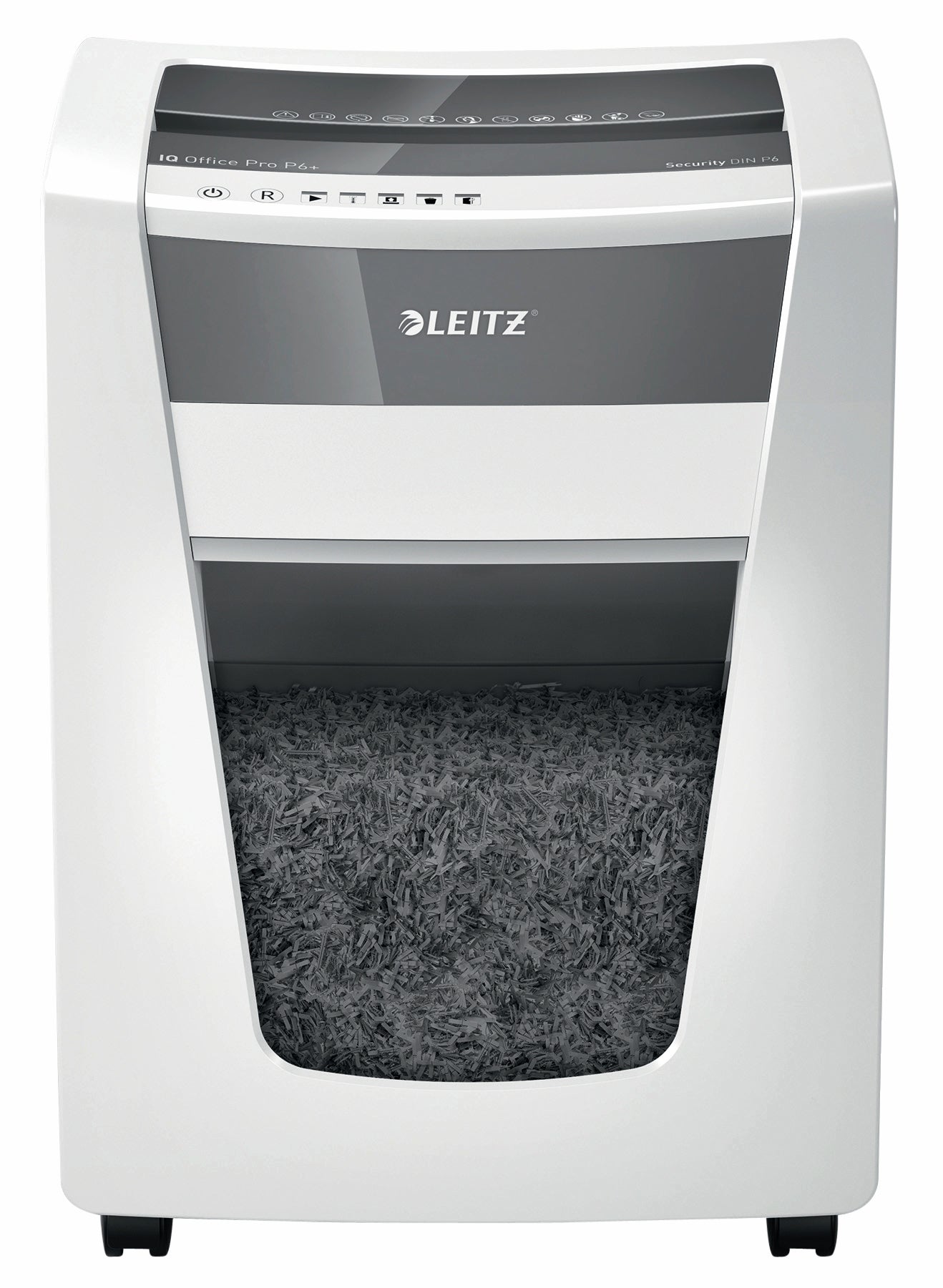 Leitz - Trituradora de papel IQ Pro P6+ tritura 1x5mm