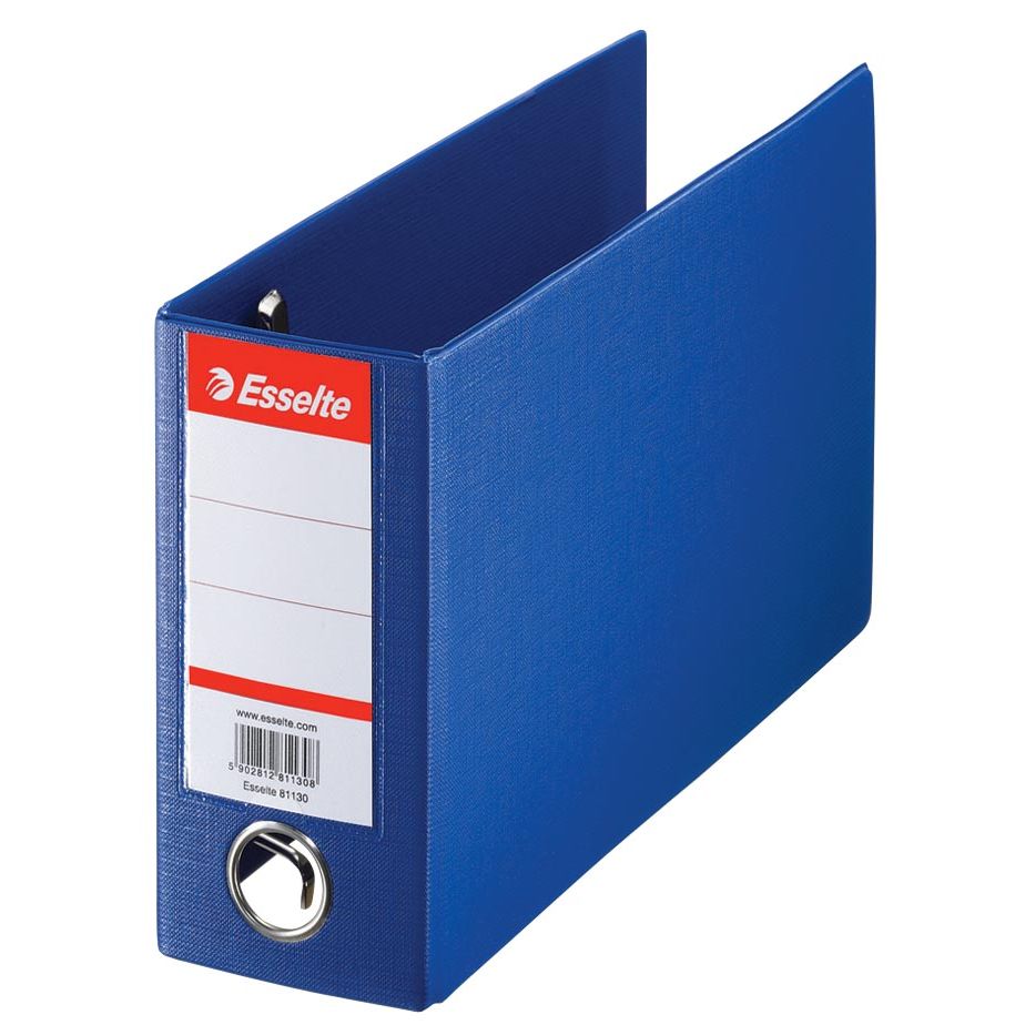 Esselte - Ordner giro bank 80mm PP blue
