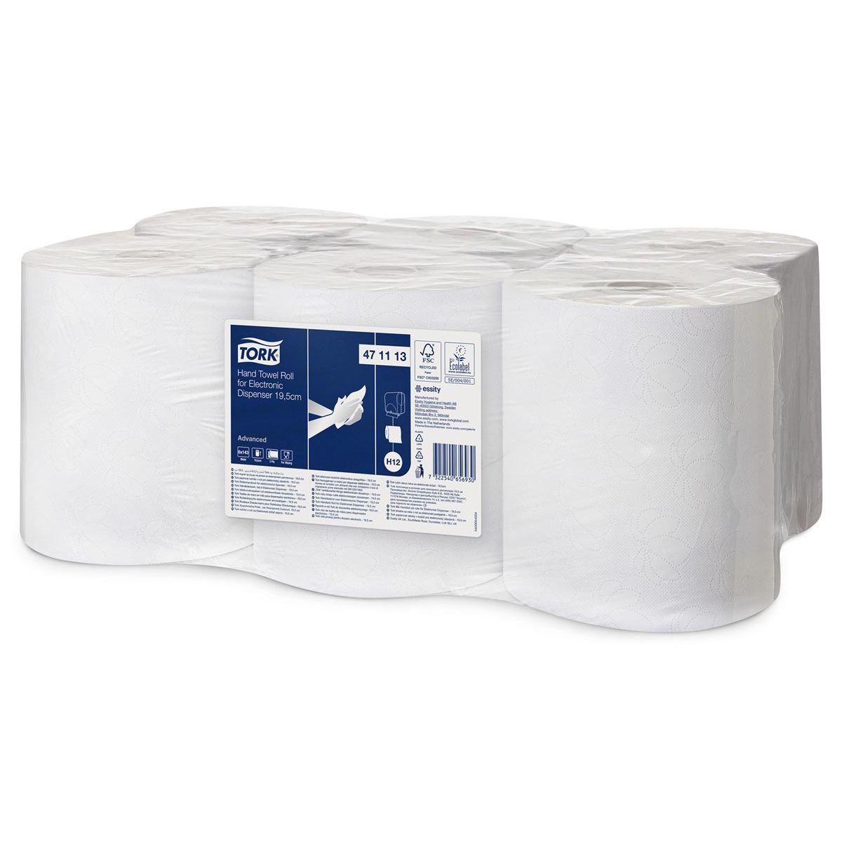 Tork - Towel roll H12 Advanced 2-layer 143m white 471113