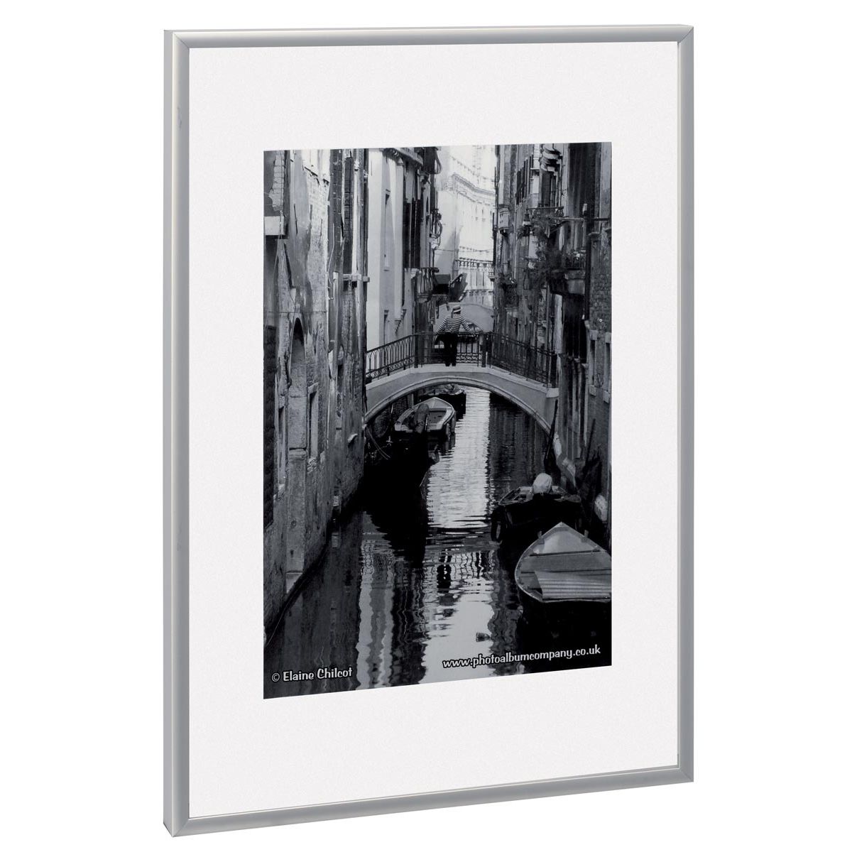 The Photo Album Company - TPAC fotokader aluminium, zilver, A2