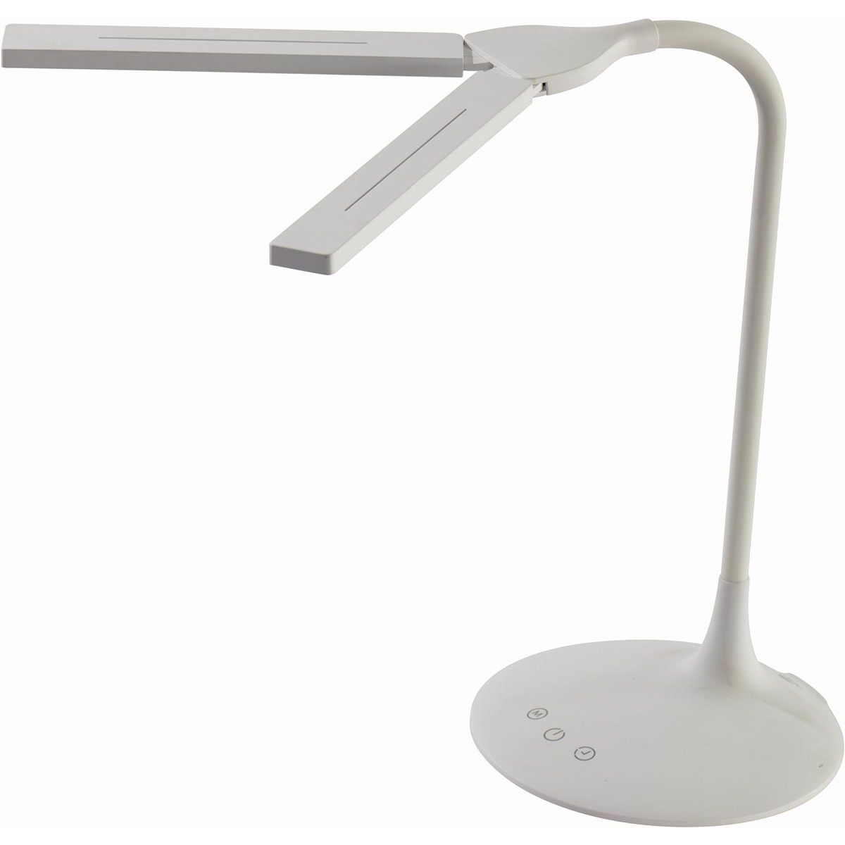 Alba - LED draadloze LED bureaulamp Twin, wit