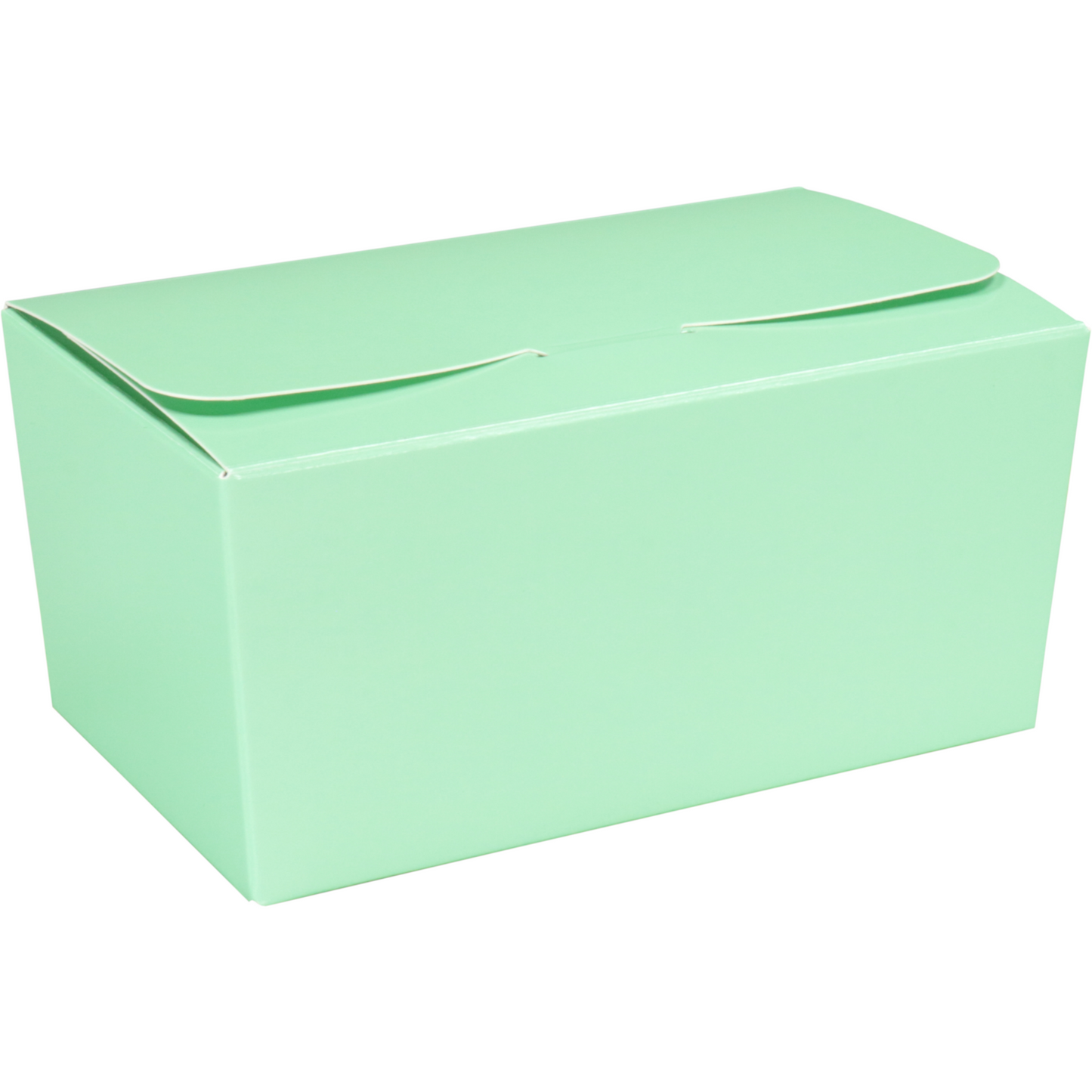 Depa - Ballotin | karton + PP | 375gr | 125x73x62mm | mintgroen/zilver | 200 stuks