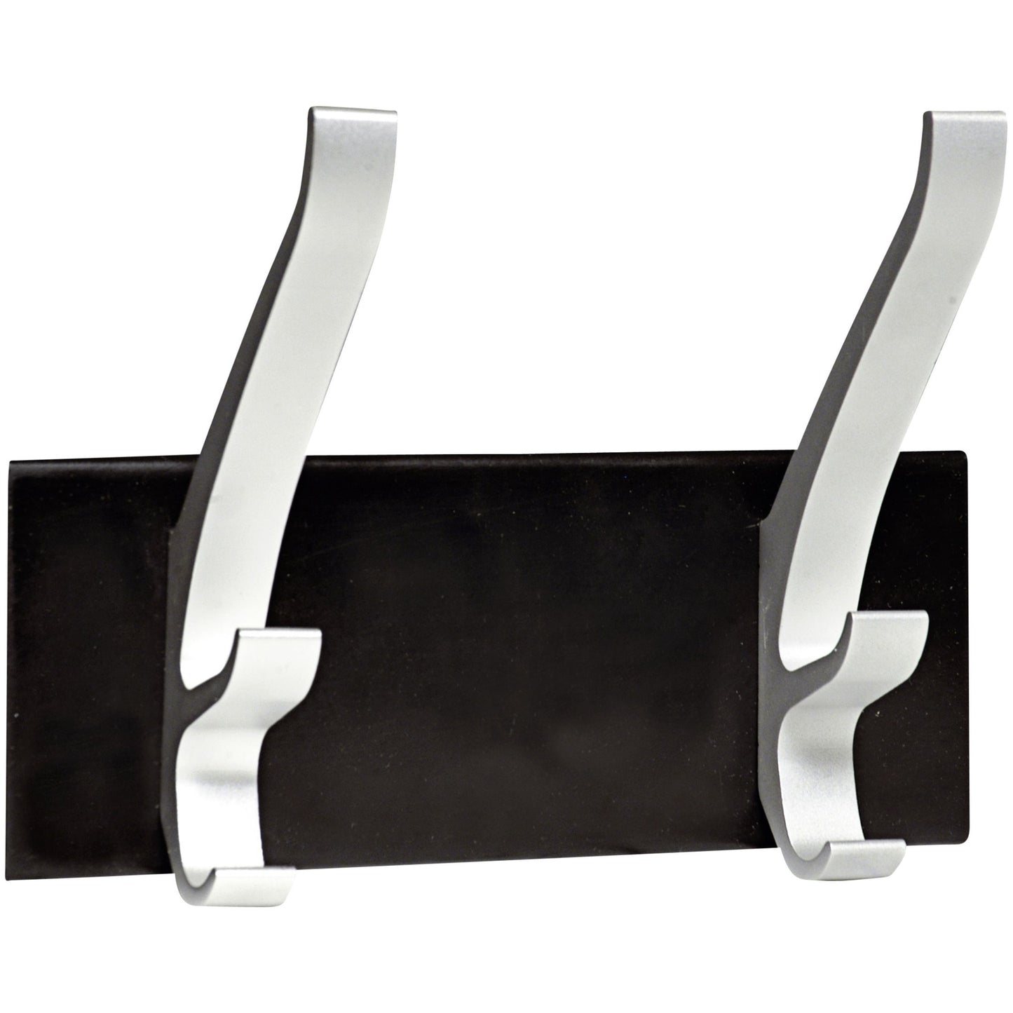 Unilux - Coat rack wall Cypres 2 hooks metallic gray