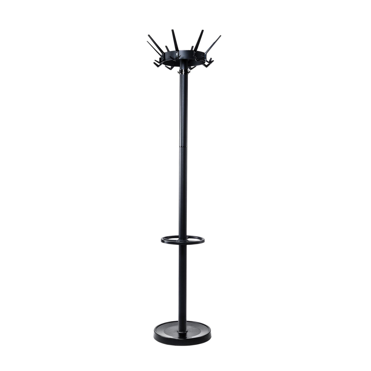 Maul - Perchero Caligo de pie 175cm 32 ganchos negro RAL9004