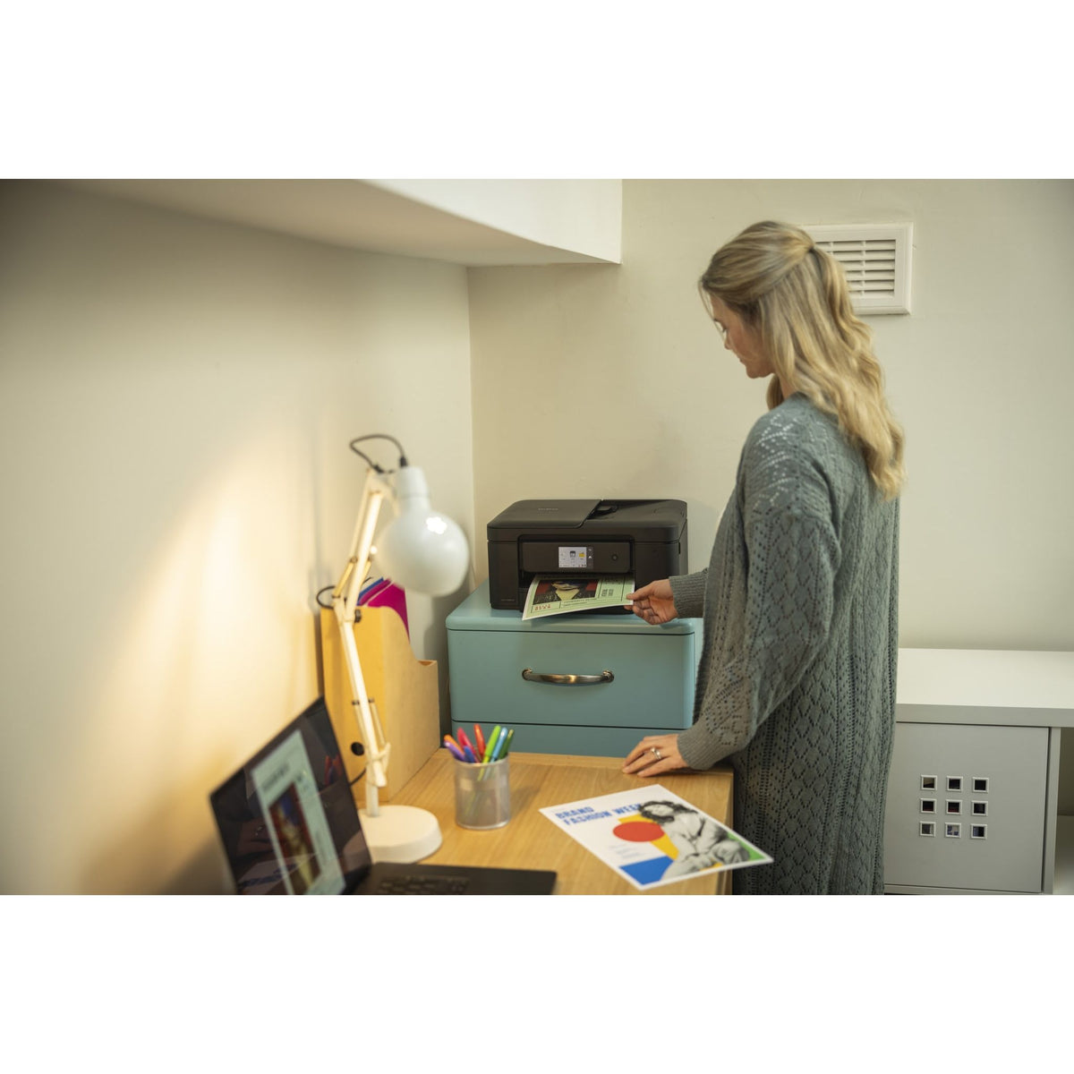 Brother - DCP-J1460DW multifunctionele printer Inkjet A4 1200 x 6000 DPI 16 ppm Wifi