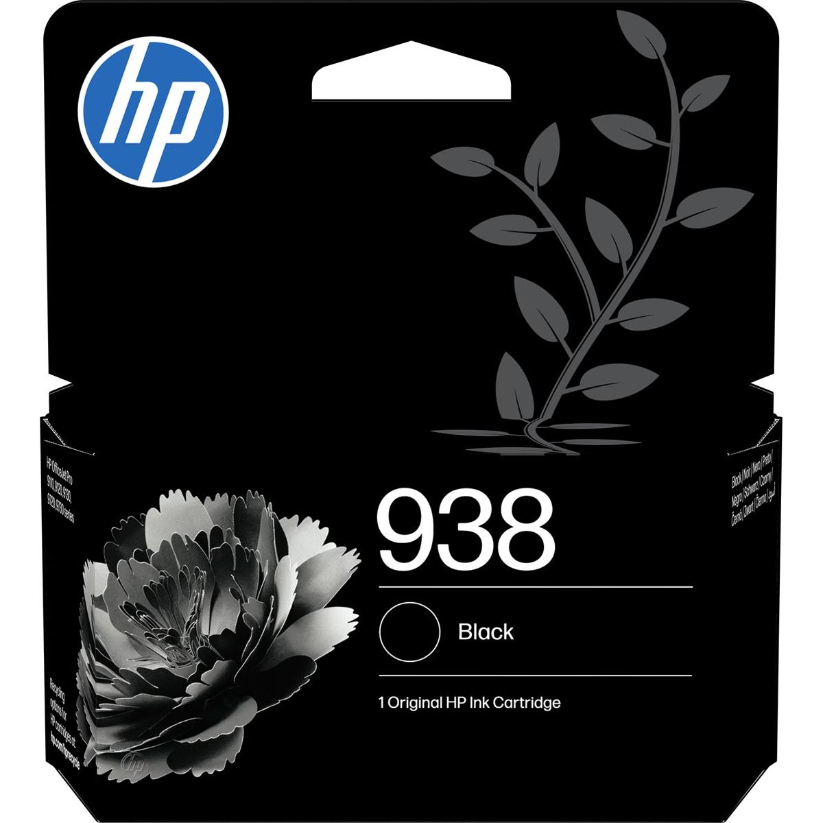 HP - inktcartridge 938, 1.450 pagina's, OEM 4S6X8PE, zwart