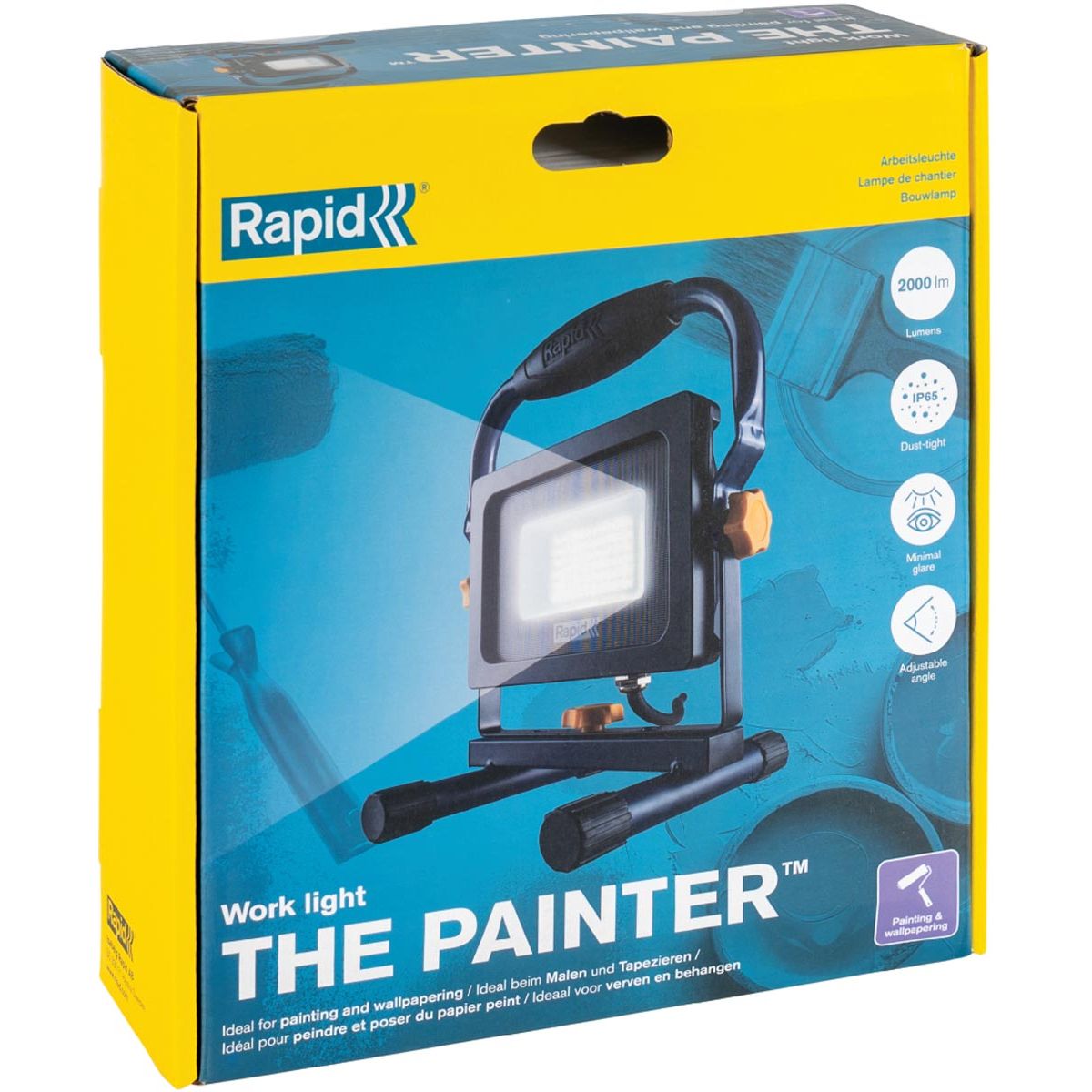 Rapid - werklamp The Painter, 240 V, met snoer