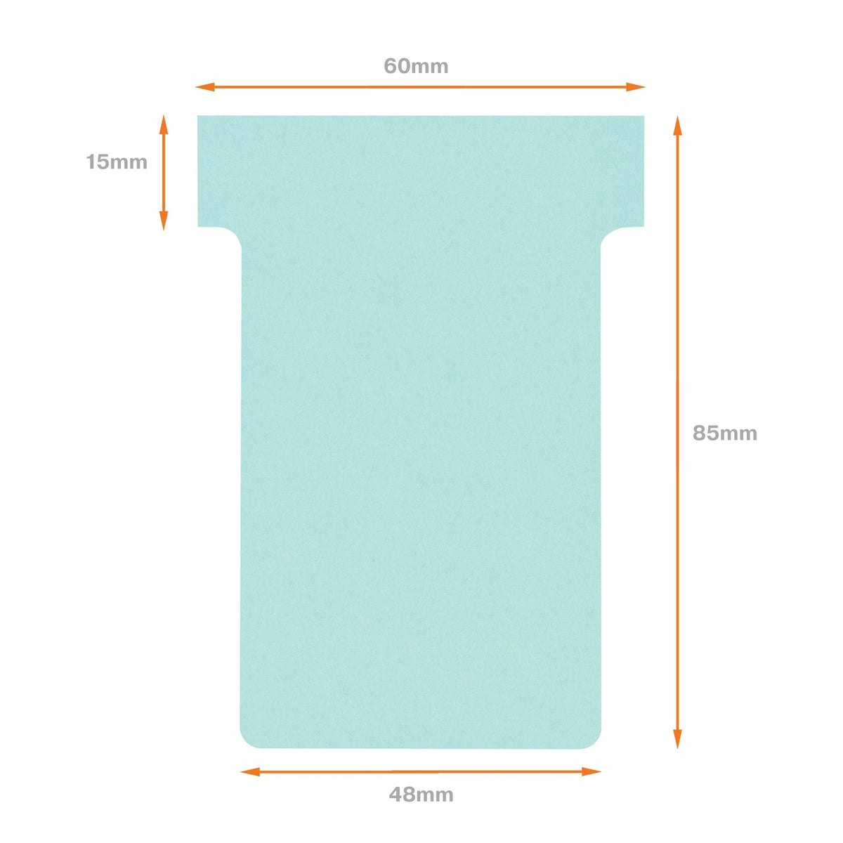 Nobo - T-Kaarten Maat 2 Blauw (100)
