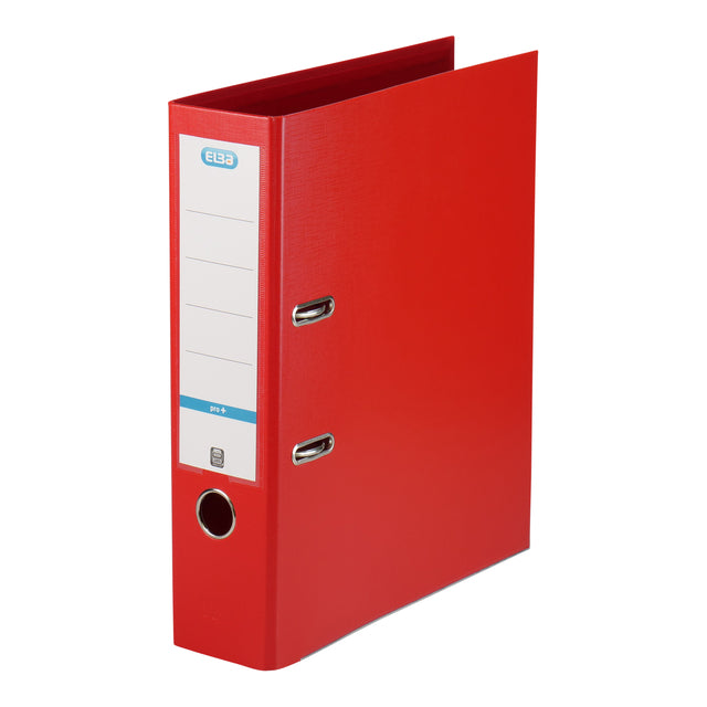 Elba - Ordner Smart Pro+ A4 80mm PP rouge | 10 pièces