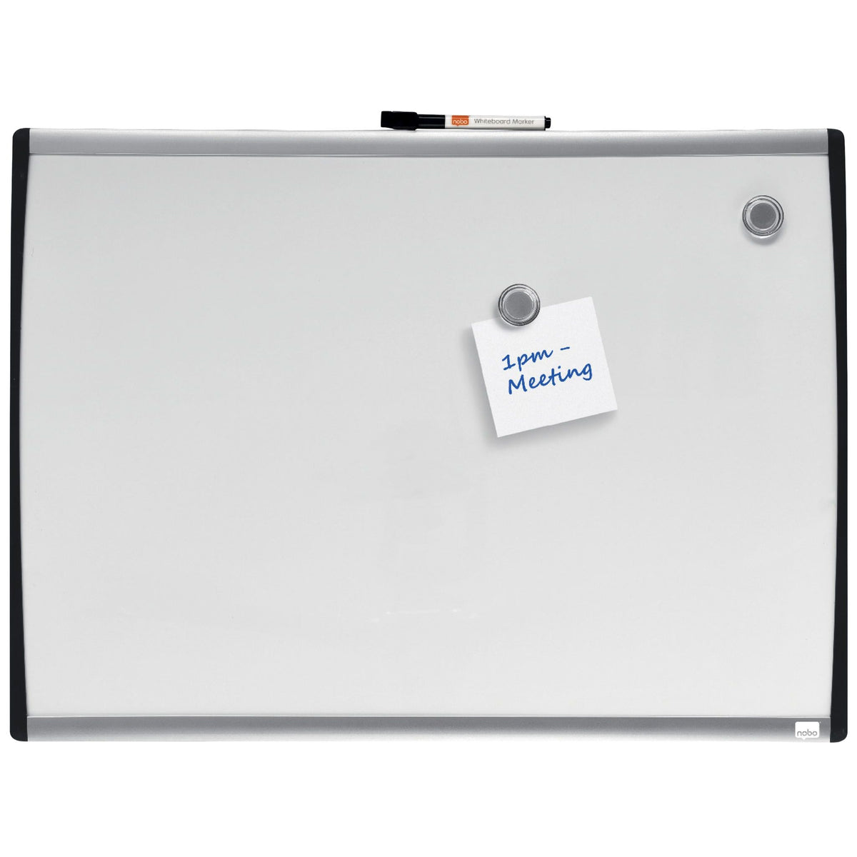 Nobo - Whiteboard met Gewelfde Lijst 585x430mm