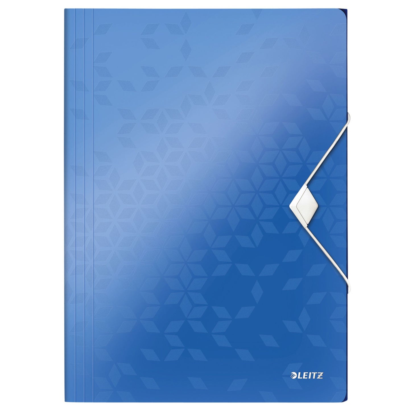 Leitz - Elastomap wow a4 3 klep pp blauw | 10 stuks
