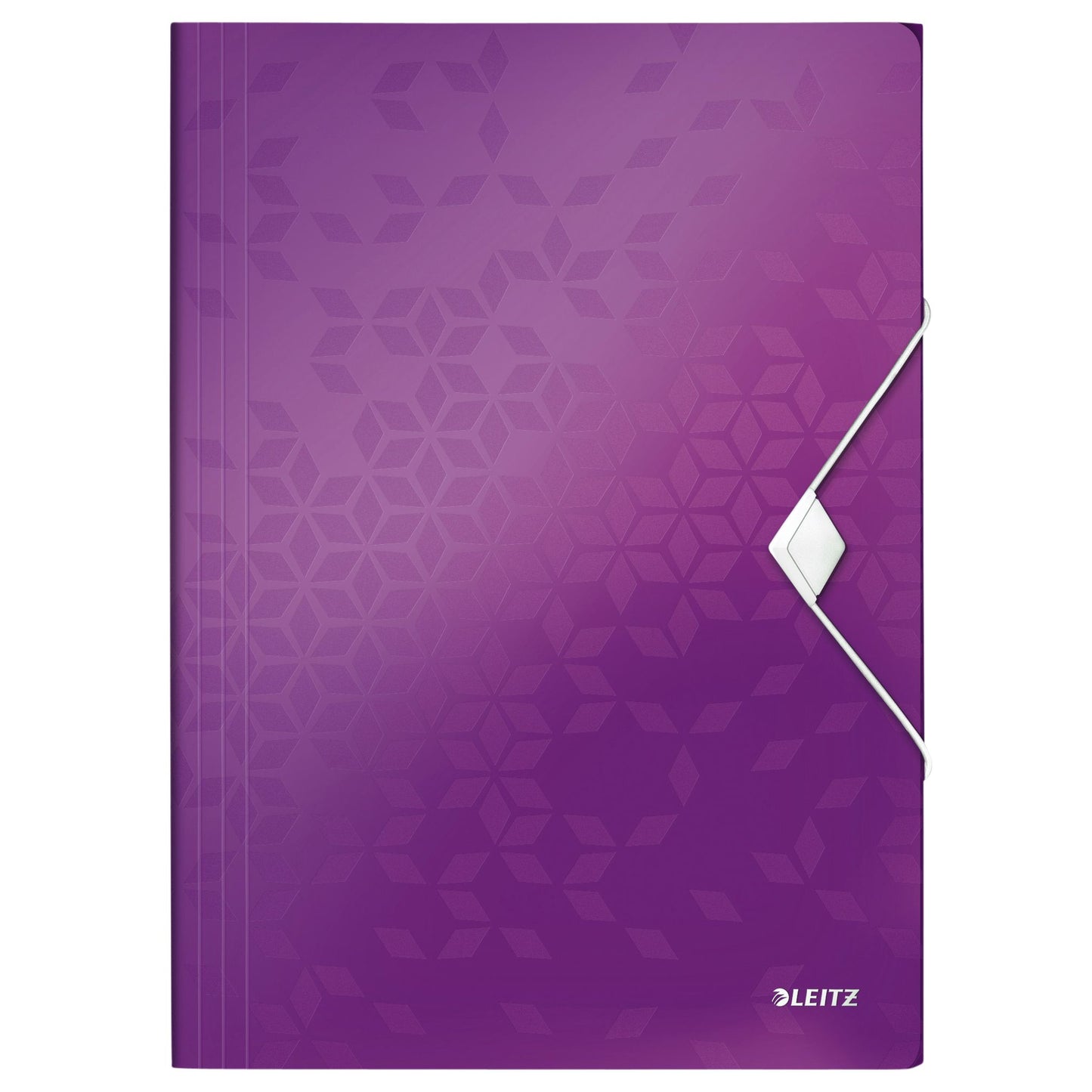 Leitz - Elasto folder WOW A4 3 flaps PP purple