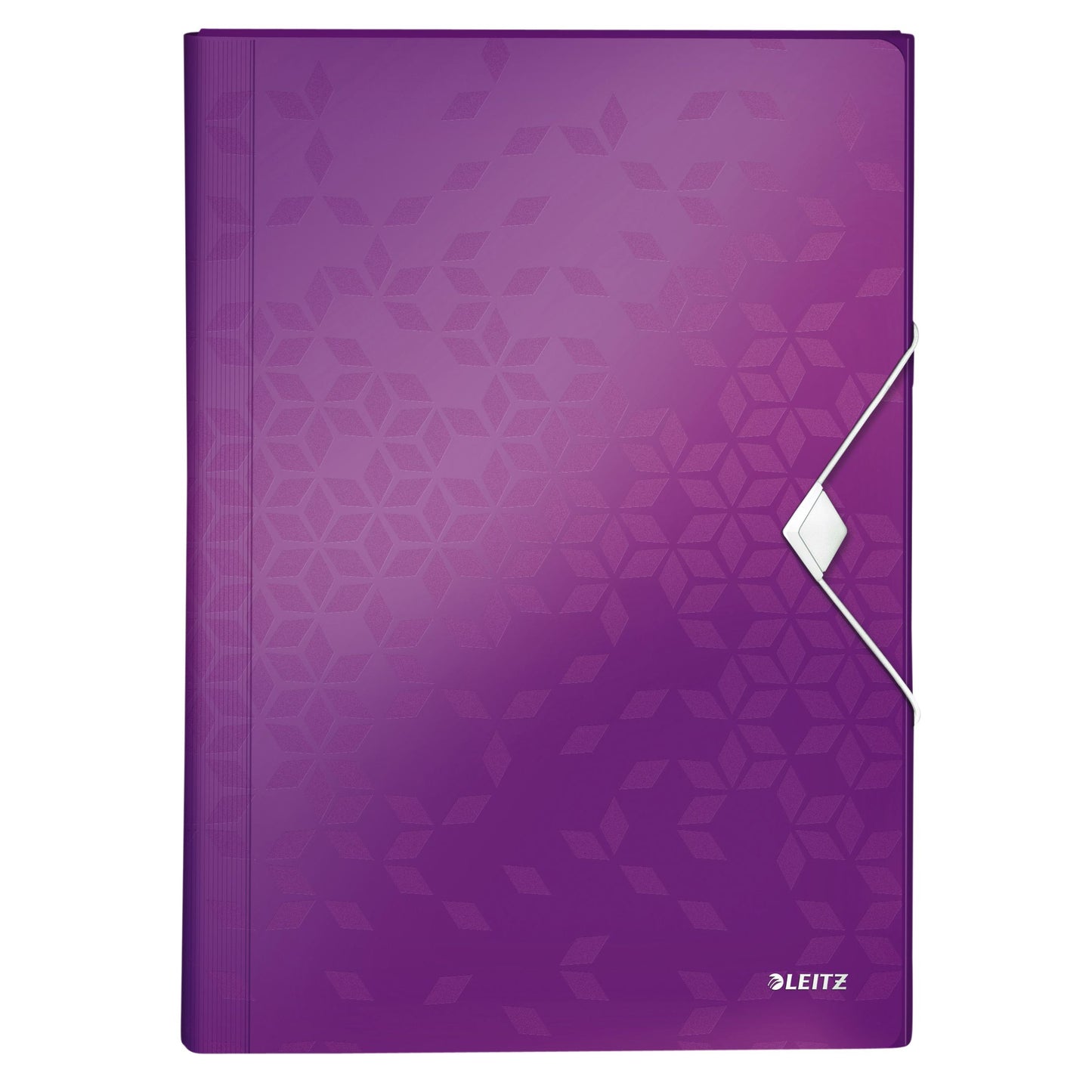 Leitz - Projectmap WOW voor A4 6 vaks PP paars | 5 stuks