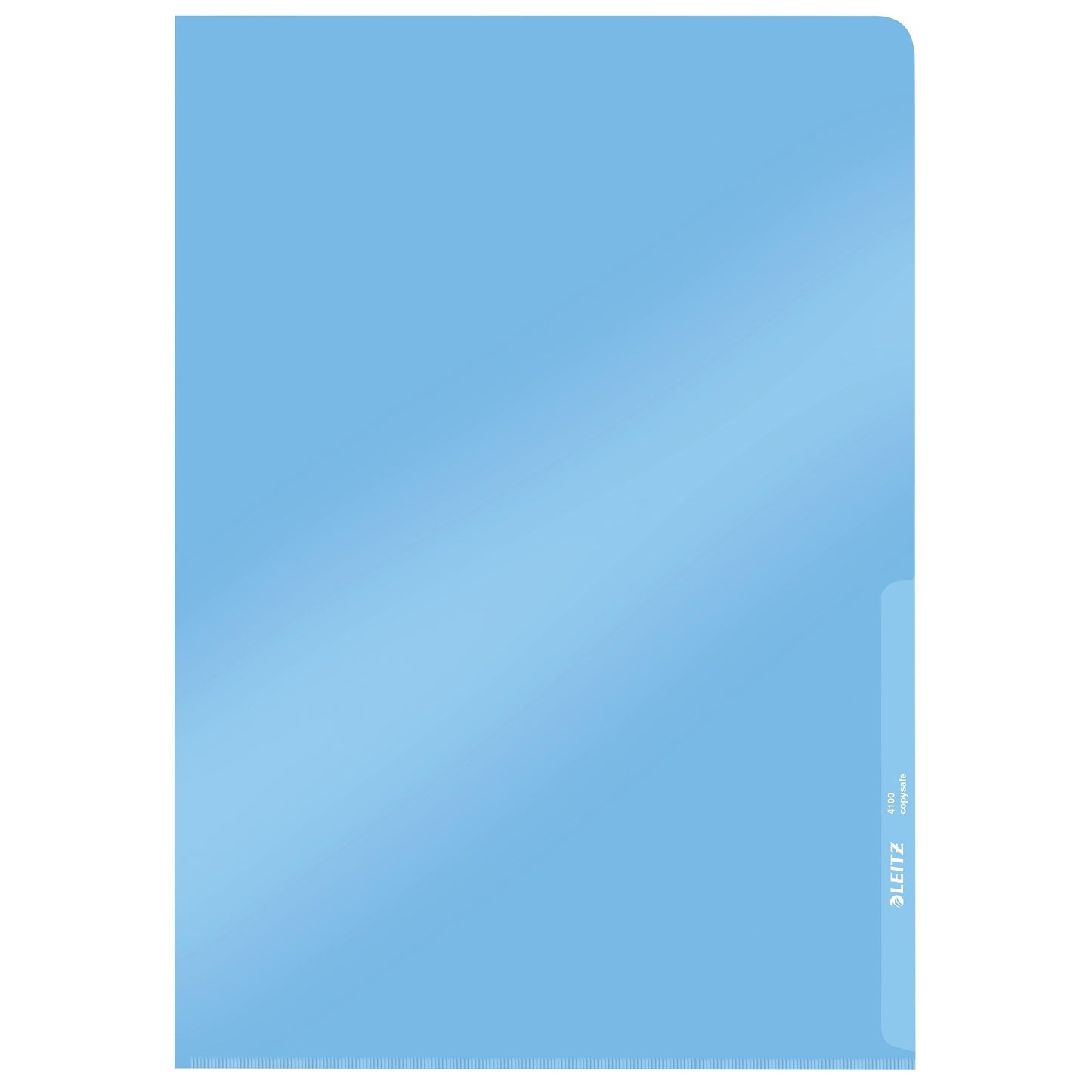 Leitz - Cartella ad inserti modello L per saldatura saldata, copia sicura 0,15 mm PVC A4 blu 100 pezzi