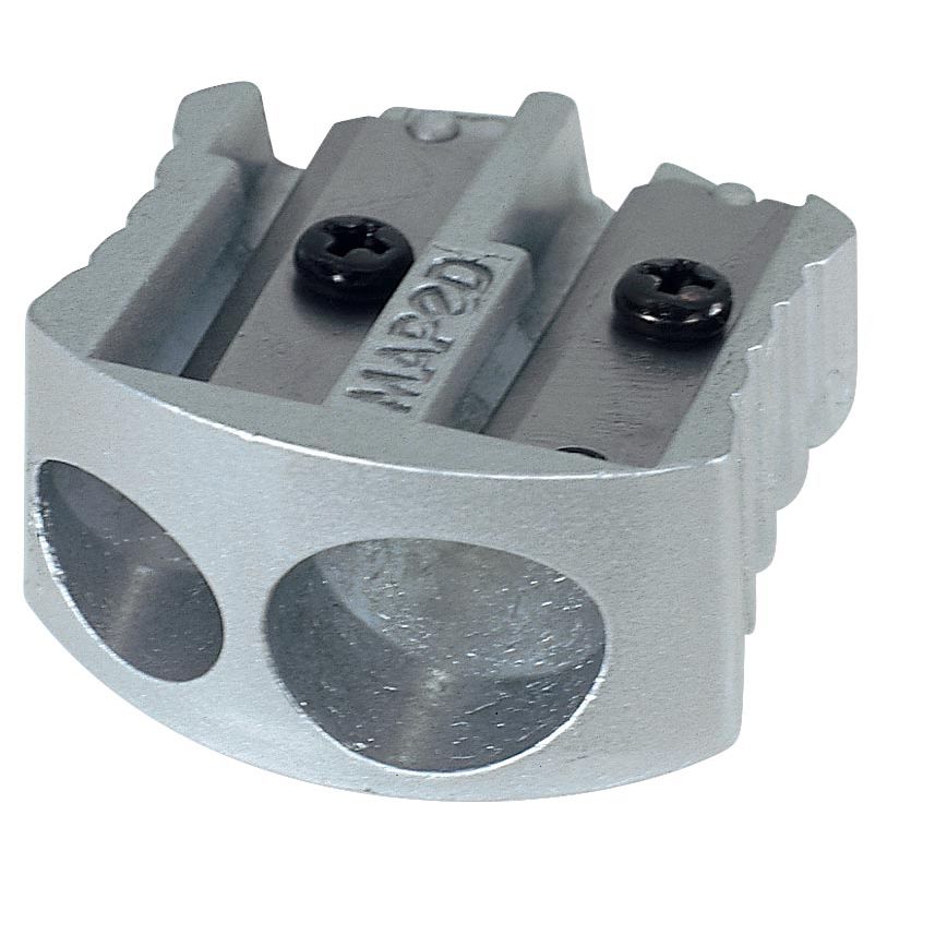 Maped - Sacapuntas clásico de 2 agujeros, en caja