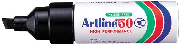 Artline - Rotulador permanente 50N negro
