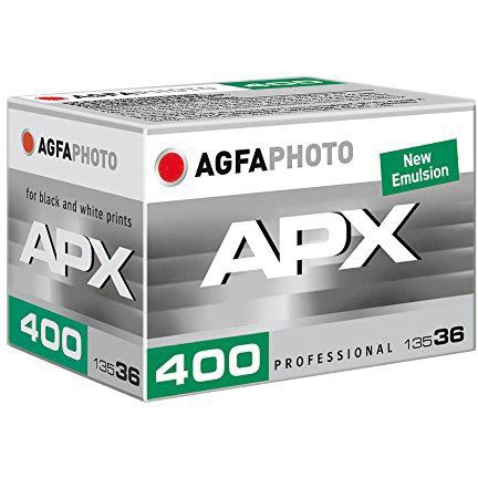 AgfaPhoto - analog black and white film, ISO 400, roll of 36 photos