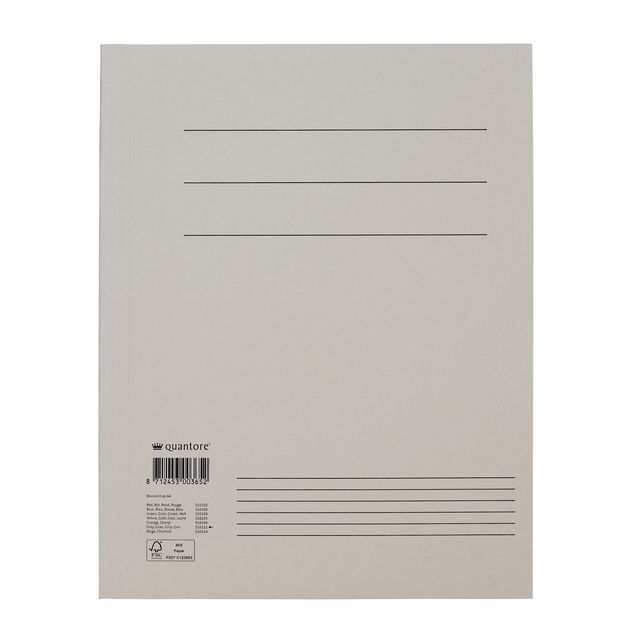 Quantore - File folder A4 300gr gray