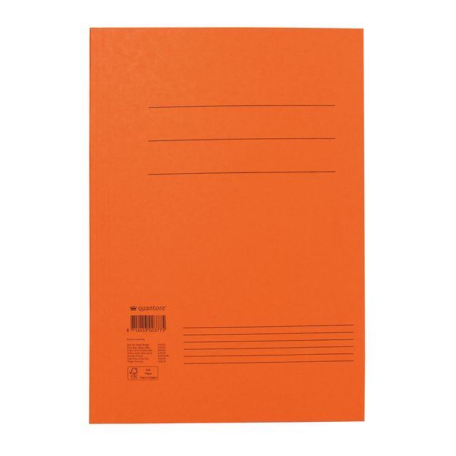 Quantore - Carpeta archivadora folio 300gr naranja