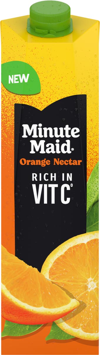 Minute Maid - Orange tar sinaasappelsap, 1 l, pak van 6 stuks