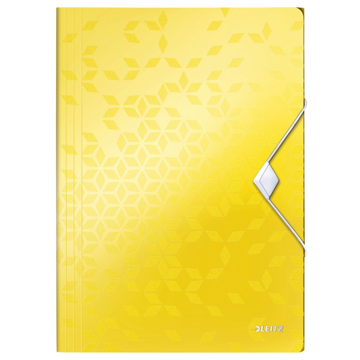 Leitz - Elastomap WOW A4 3 flaps PP yellow