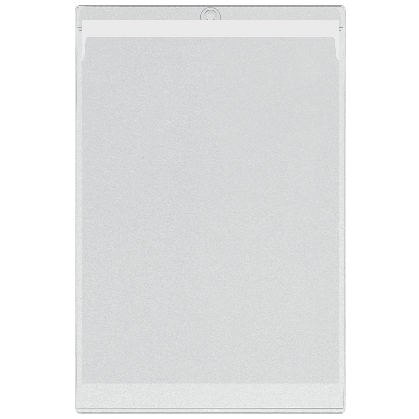 Leitz - Cartella ad inserti modello U con occhiello per appendere 0,20 mm PVC A4 trasparente 50 pezzi