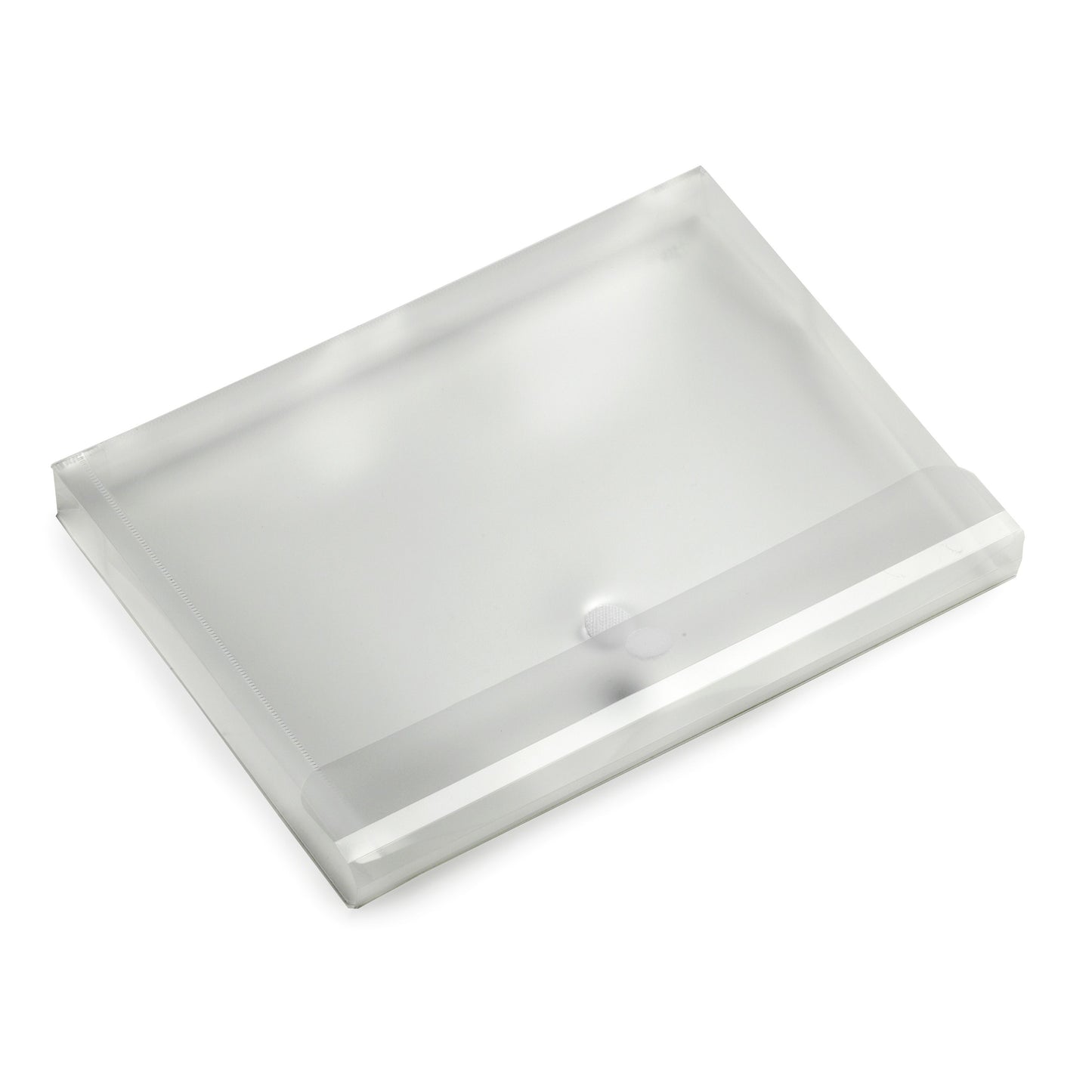 Quantore - Envelope bag A4 330x250x30mm transverse PP transparent white | 10 pieces