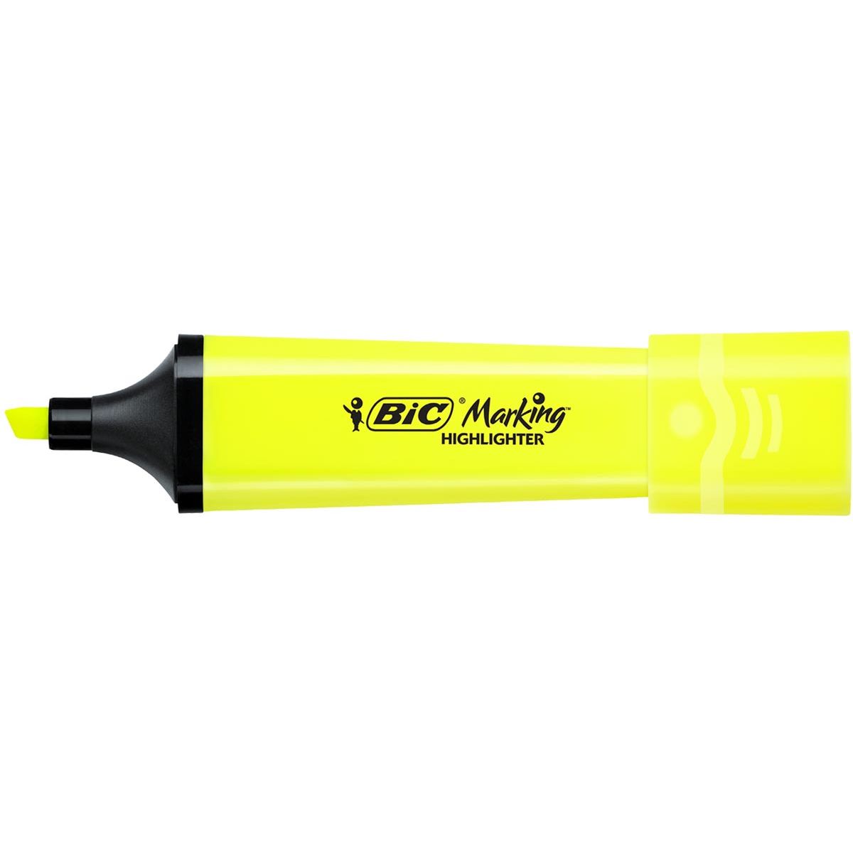 BIC - markeerstift Highlighter Flat, geel