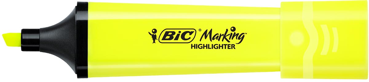 BIC - markeerstift Highlighter Flat, geel