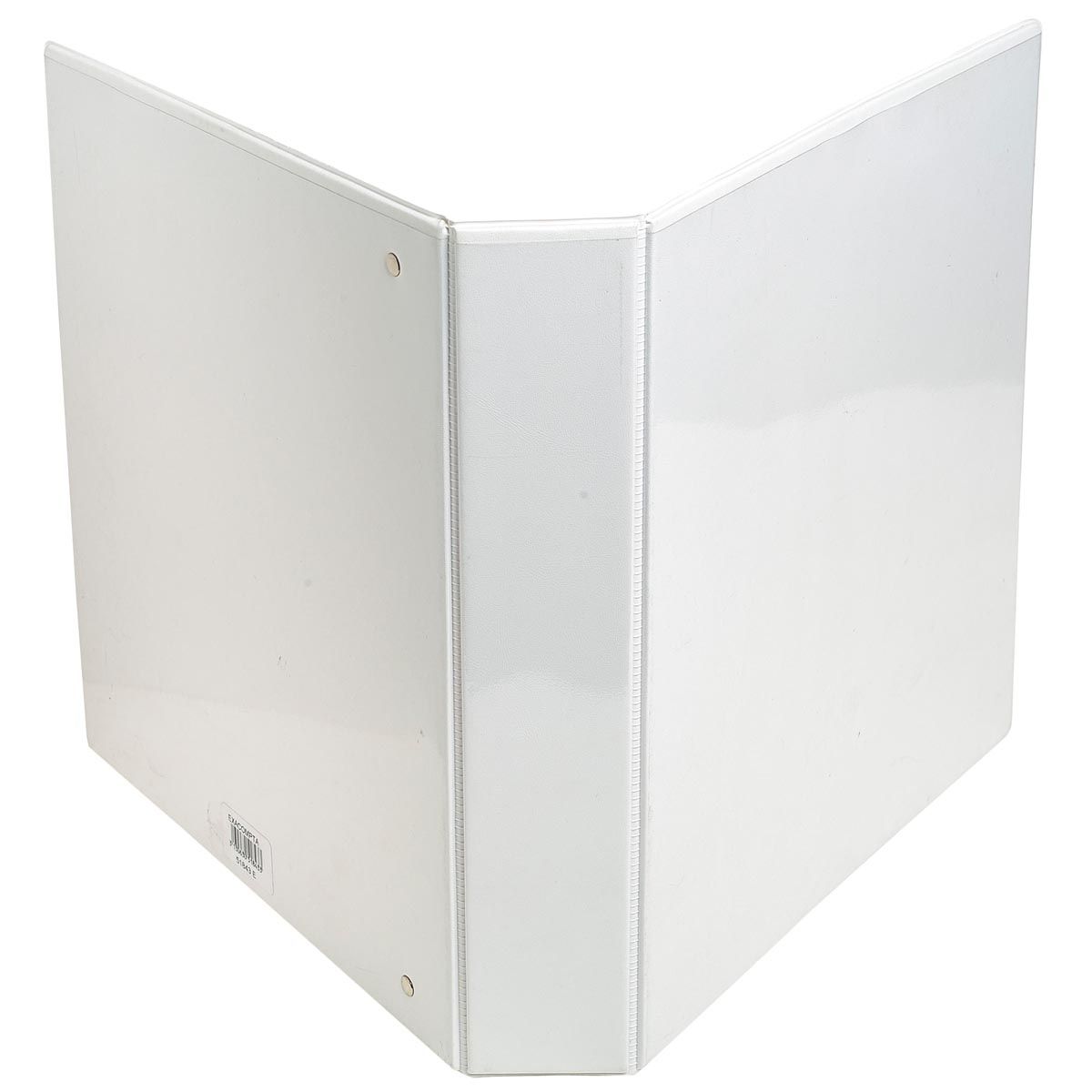 Exacompta - Carpeta de anillas PP Kreacover A4+ 4D-R 40mm blanco